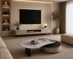 CT-G618 Coffee Table - Faux Marble
