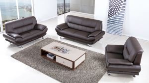 EK-B118 Dark Chocolate Genuine Leather Chair