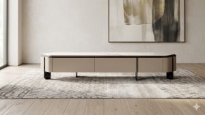 FC-G628 Tv Stand - Microcrystalline Stone