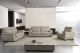 EK020 Light Gray Italian Leather Sofa