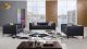AE-D820 Black Faux Leather Chair