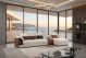 AE-L8013 White Fabric Sectional Sofa Set - Right Side Facing Chaise