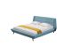 B-D076 Blue Fabric Eastern King Bed