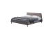 B-D077 Light Gray Fabric Eastern King Bed