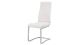 1532C White PU Dining Chair - Brushed Swing