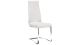 1532E White PU Dining Chair - High Polished Swing