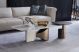 CT-J2263 Faux Marble Coffee Table