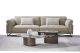 CT-J3132 Faux Marble & Metal Coffee Table