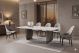 DT-H68 Faux Marble Top Dining Table