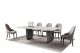 DT-H68 Faux Marble Top Dining Table