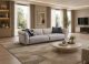 EK-D03 Genuine Leather Extra Long Sofa