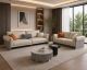 EK-Y1005-4S Top Grain Genuine Leather Extra Long Sofa