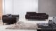 EK076 Dark Chocolate Italian Leather Sofa
