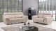EK078 Light Gray Italian Leather Chair