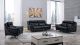 EK150 Black Genuine Leather Sofa