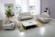 EK523 Gray Top Grain Leather Sofa