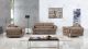 AE690 Taupe Microfiber Leather Sofa