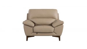 EK080 Tan Italian Leather Chair